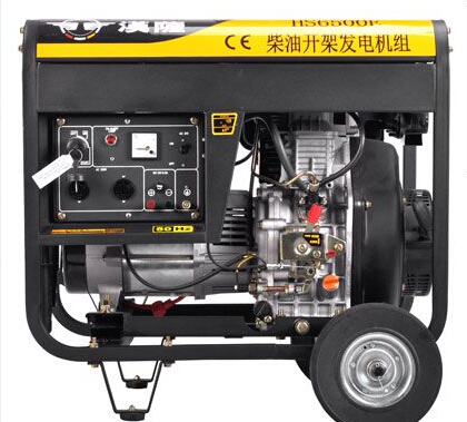 沧州泊头二手上柴5kw小型柴油发电机